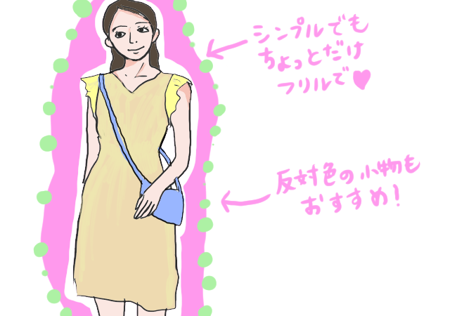 女性の婚活ファッション