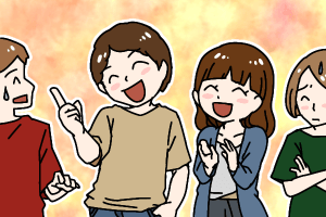 結婚相談所　くだらない話でもよく笑ってくれる女性