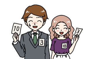 結婚相談所 婚活パーティーでカップルになった男女