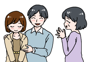 結婚相談所 婚約者を紹介する息子。晴れて親を卒業。