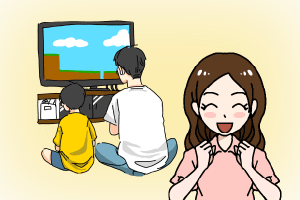 結婚相談所 彼女の子供と仲良くゲーム