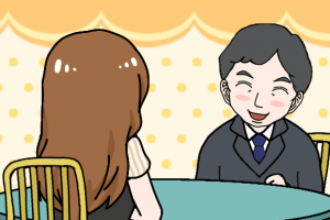 結婚相談所 お見合いを楽しむ婚活男性Aさん