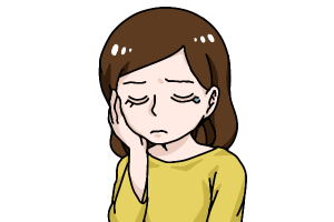 途方に暮れる女性