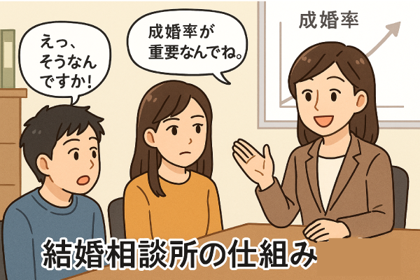 結婚相談所のからくりを徹底解説！メリット・デメリットと成婚率向上の秘訣