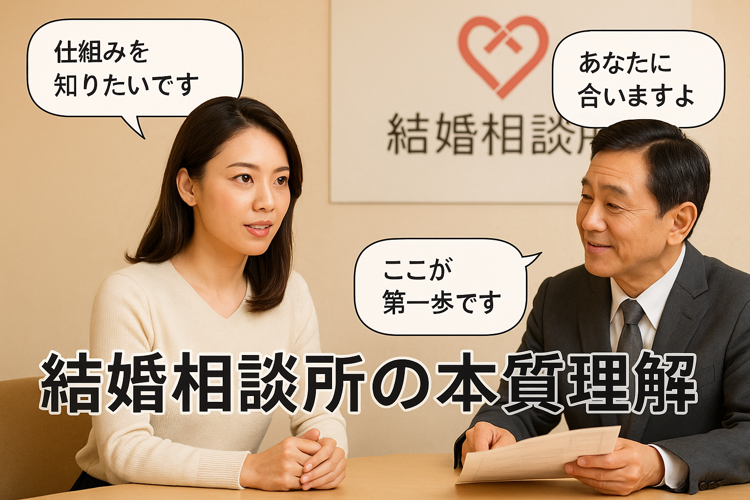 結婚相談所　からくり